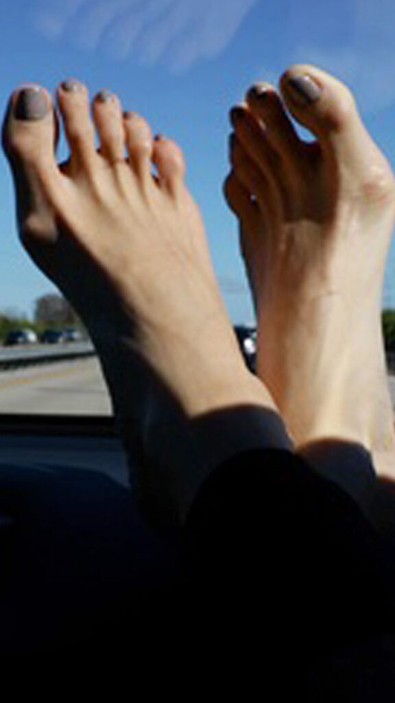 Feet On The Dashboard