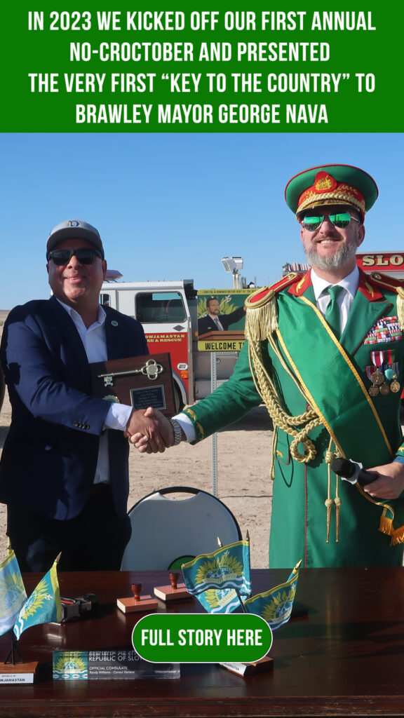 George Nava Brawley Mayor At Slowjamastan